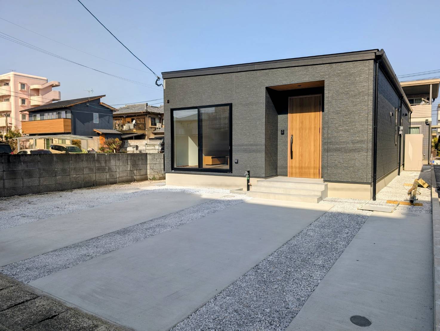 【新築】　宮崎市　清武町　岡３丁目　３LDK　平屋 　B号棟　　