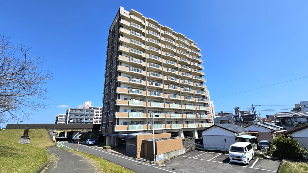 【マンション】　宮崎市　大工３丁目　レクシア宮崎大橋アクアテラス　13階建て　２階　2LDK